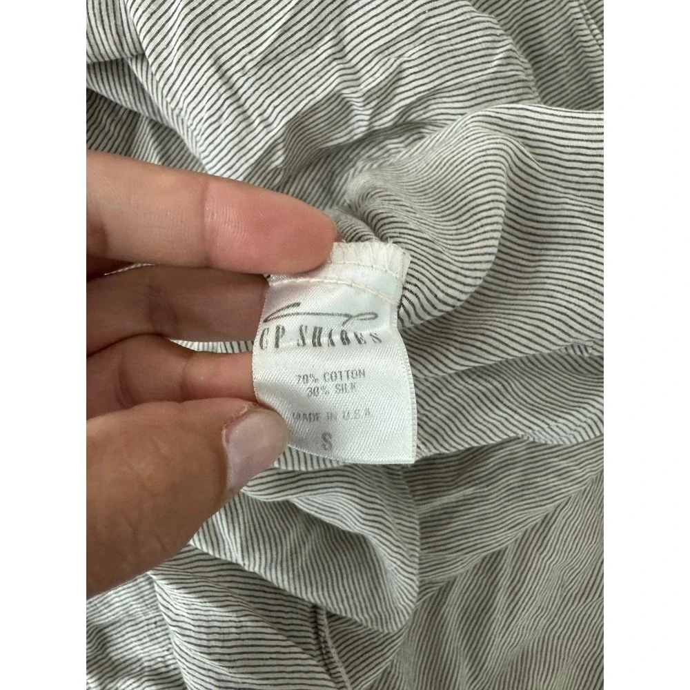 CP Shades Cotton Silk Spaghetti Strap Midi Dress Size Small - Picture 7 of 7